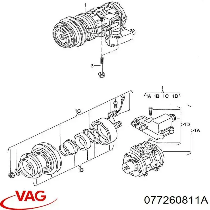  VAG 077260811A preço, a partir de 492,77 USD