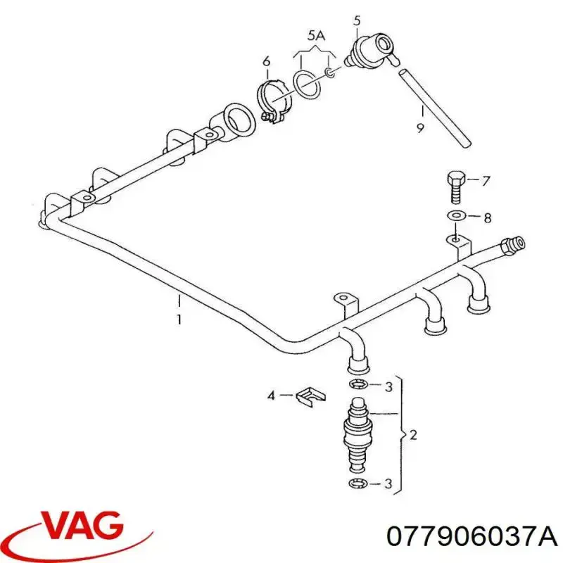  VAG 077906037A preço, a partir de 8,05 USD