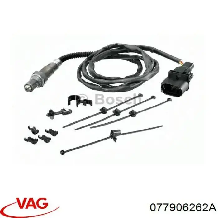 Sonda lambda, sensor esquerdo de oxigênio até o catalisador VAG 077906262A preço, a partir de 56,18 USD