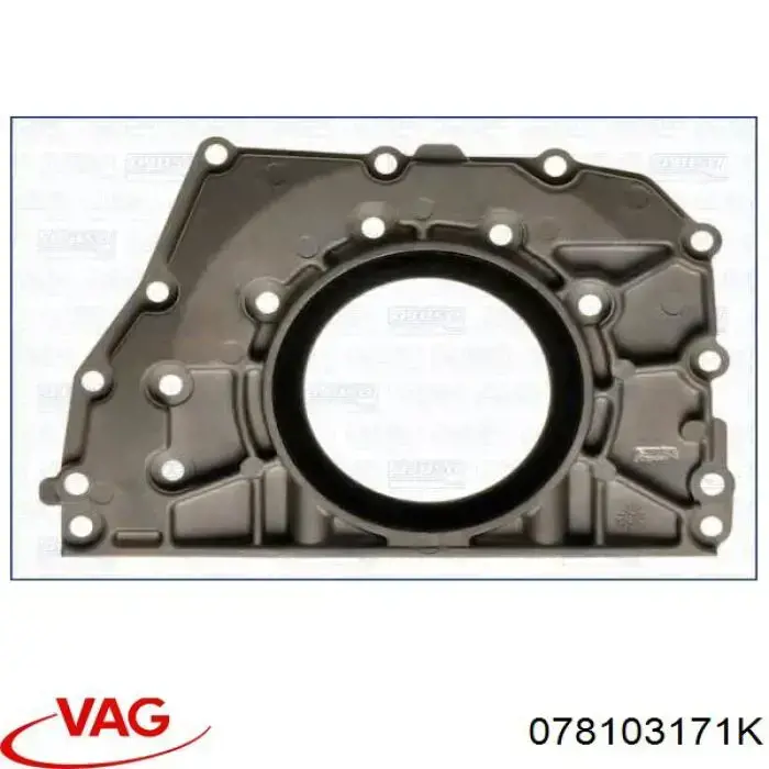 Compre 078103171K VAG Vedação traseira de cambota de motor