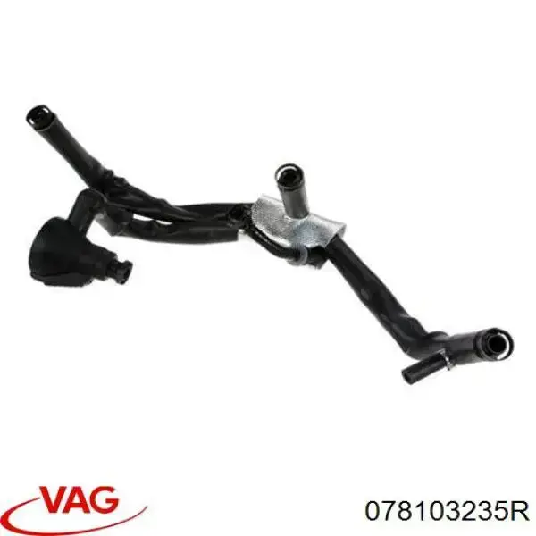 Cano derivado de ventilação de cárter (de separador de óleo) VAG 078103235J preço, a partir de 24,51 USD