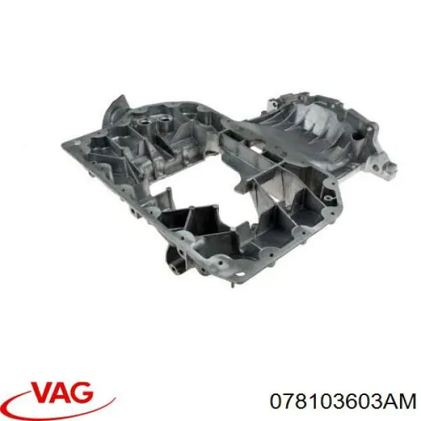 Panela de óleo de cárter do motor, parte superior VAG 078103603AM preço, a partir de 129,32 USD