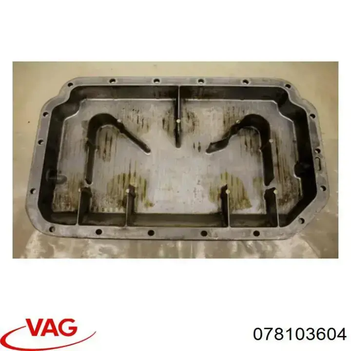 Compre 078103604 VAG Panela de óleo de cárter do motor, parte inferior