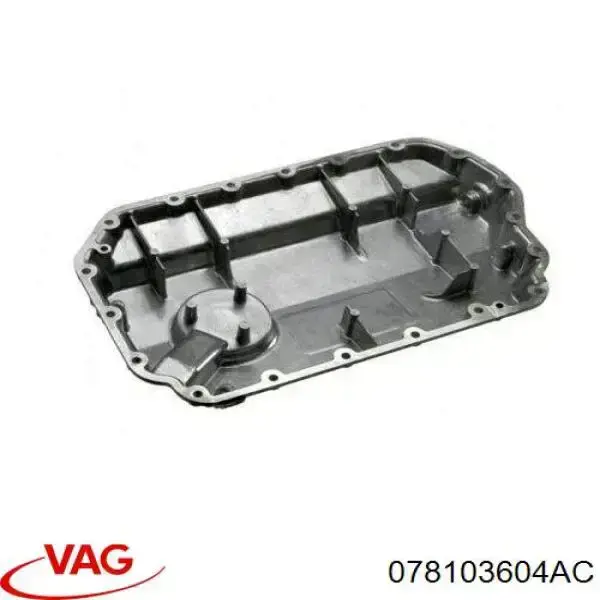Panela de óleo de cárter do motor, parte inferior VAG 078103604AC preço, a partir de 38,47 USD