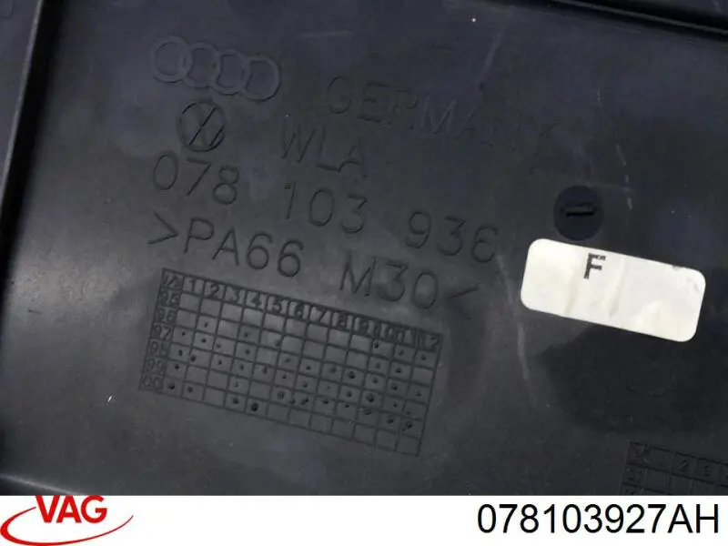 Compre 078103927AC VAG Tampa de motor decorativa