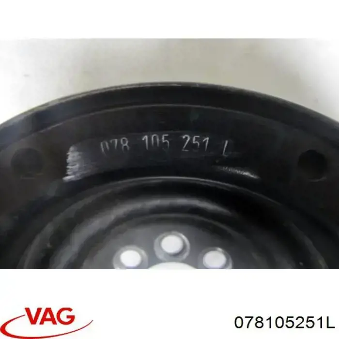 078105251L VAG Polia de cambota