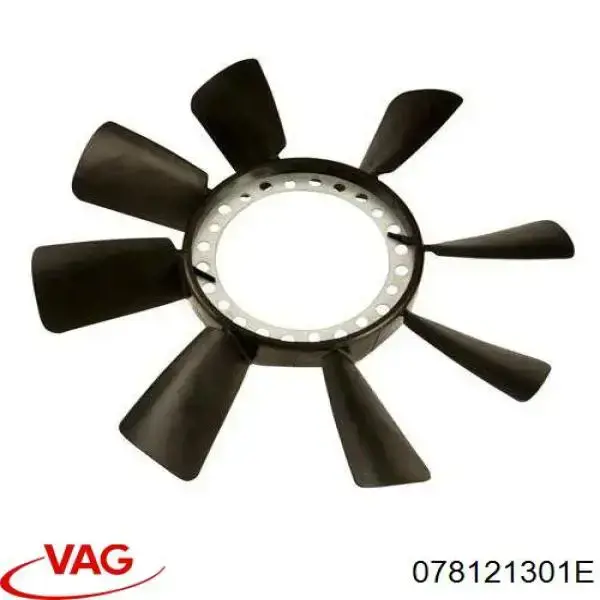 Ventilador (roda de aletas) do radiador de esfriamento VAG 078121301E preço, a partir de 27,62 USD