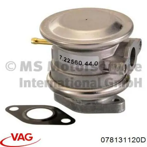 Compre 078131120D VAG Vedante de válvula de derivação (by-pass) de ar supercompressão