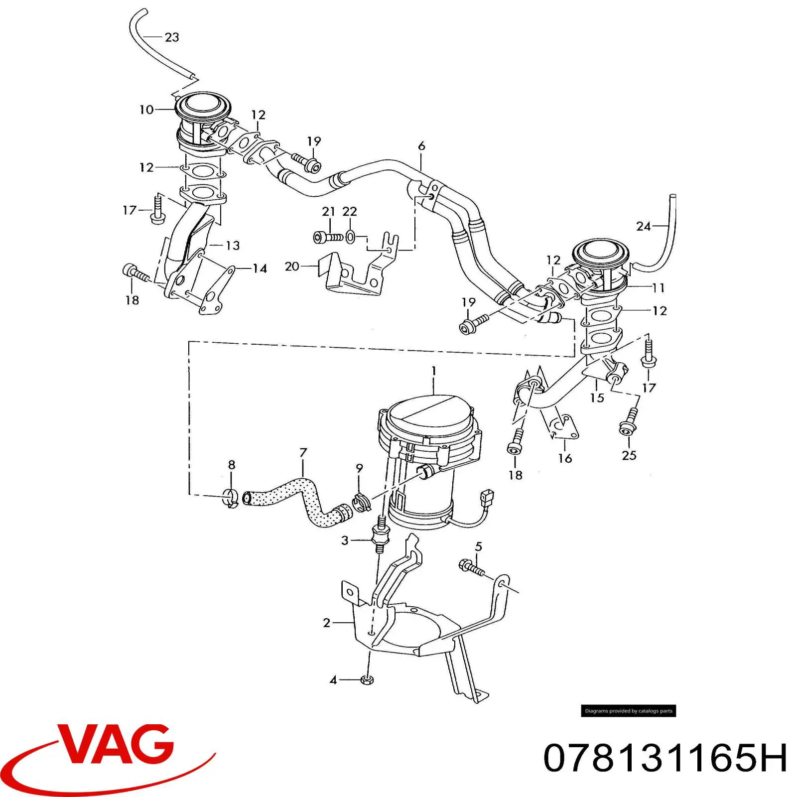  VAG 078131165H preço, a partir de 151,09 USD