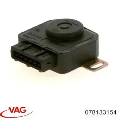 Compre 078133154 VAG Sensor de posição da válvula de borboleta (potenciômetro)
