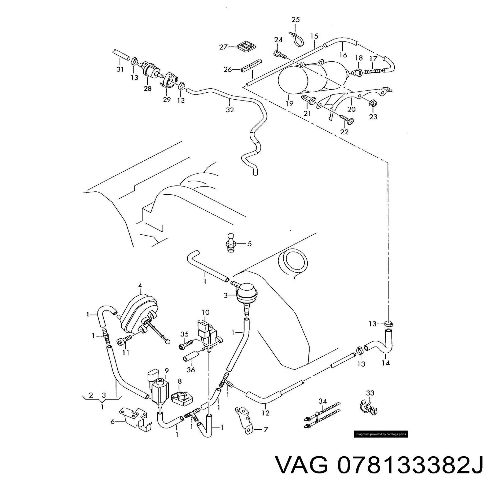  VAG 078133382J preço, a partir de 0,60 USD