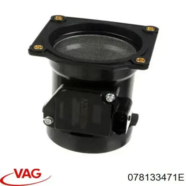 Compre 078133471E VAG Sensor de fluxo (consumo) de ar, medidor de consumo M.A.F. - (Mass Airflow)