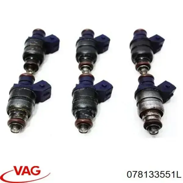 078133551L VAG Injetor de injeção de combustível