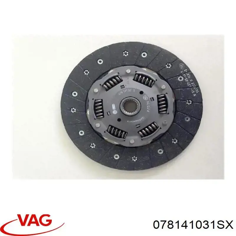 Compre 078141031SX VAG Disco de embraiagem