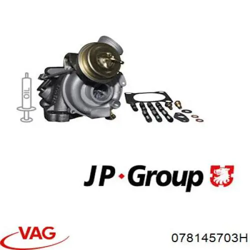 Compre 078145703H VAG Turbina