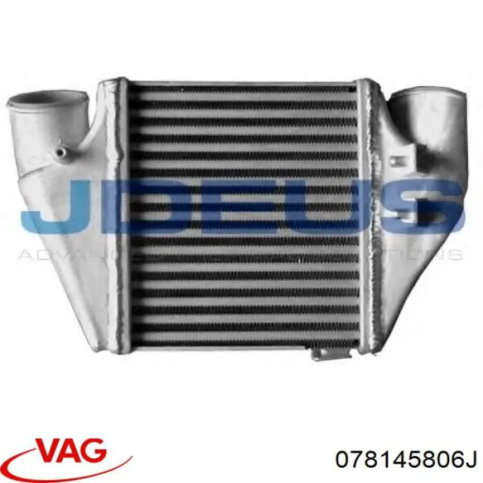 Radiador de intercooler VAG 078145806J preço, a partir de 129,06 USD