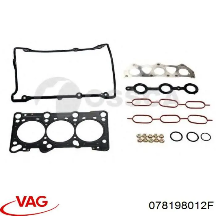 Kit superior de vedantes de motor 078198012F VAG