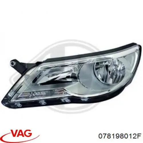 078198012F VAG Kit superior de vedantes de motor