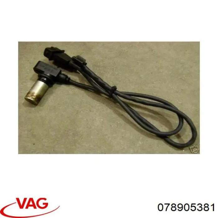 078905381 VAG Sensor de posição (de revoluções) de cambota