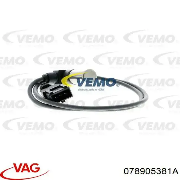 Compre 078905381A VAG Sensor de posição (de revoluções) de cambota