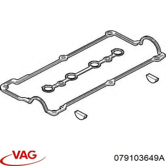 079103649A VAG Vedante anular da cavidade de vela