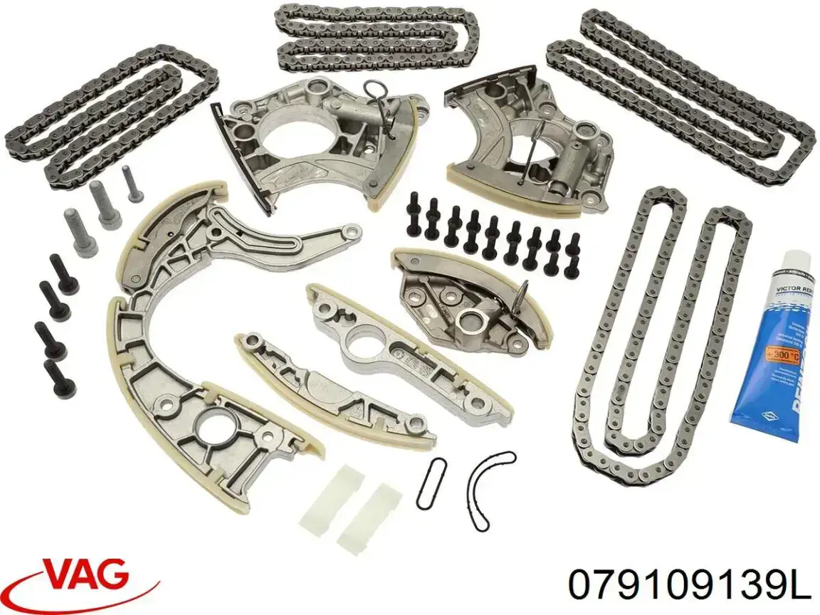 079109139L VAG Vedante inferior de tampa dianteira de motor