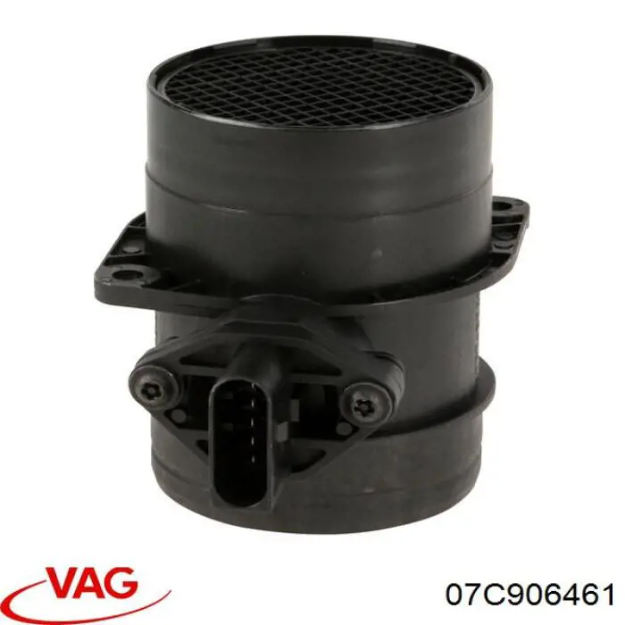 Compre 07C906461 VAG Sensor de fluxo (consumo) de ar, medidor de consumo M.A.F. - (Mass Airflow)