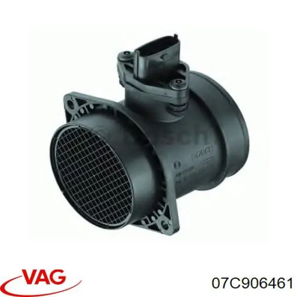 Sensor de fluxo (consumo) de ar, medidor de consumo M.A.F. - (Mass Airflow) VAG 07C906461 preço, a partir de 81,79 USD