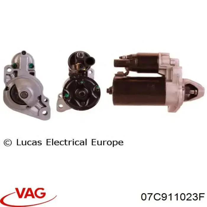 Compre 07C911023F VAG Motor de arranco