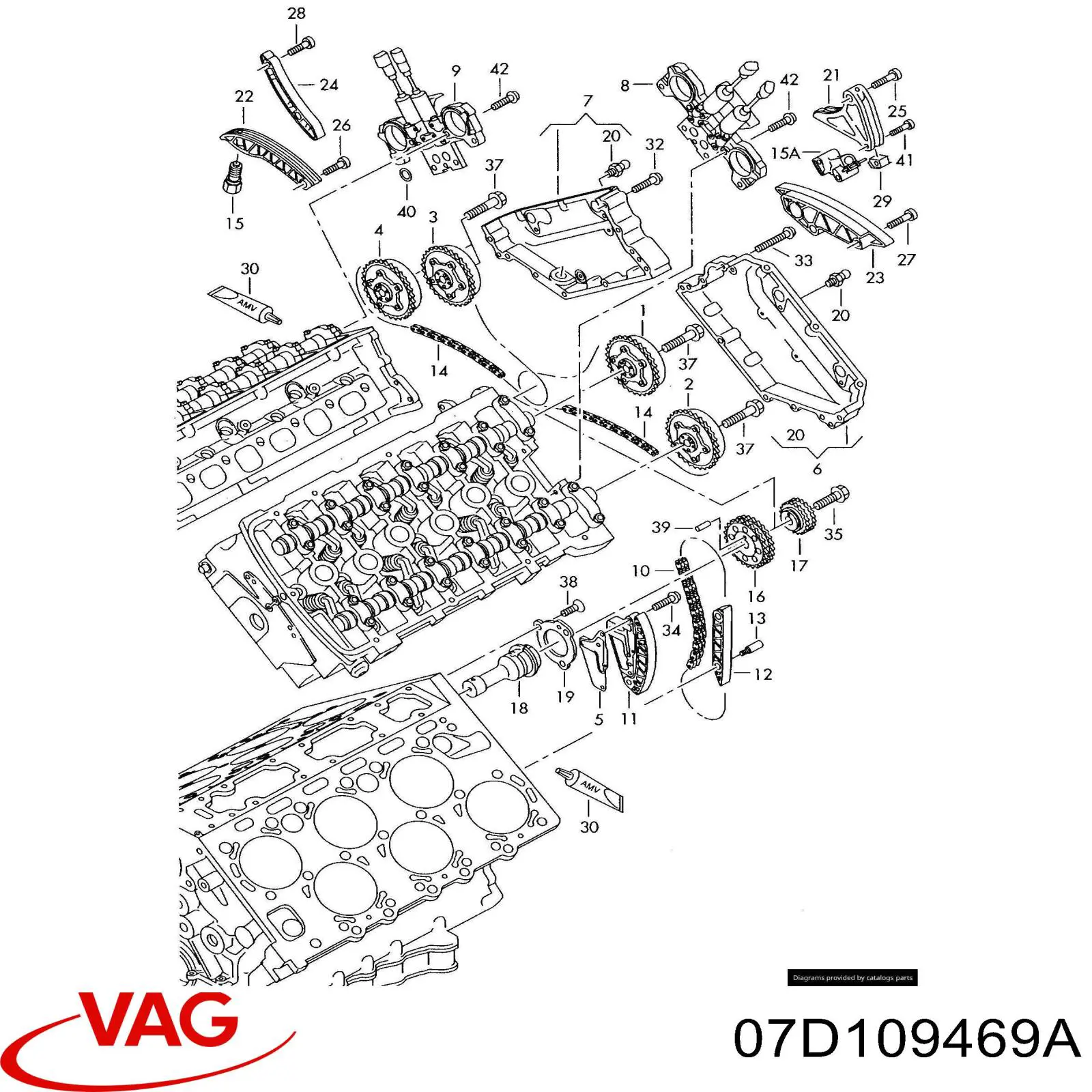  VAG 07D109469A preço, a partir de 41,57 USD