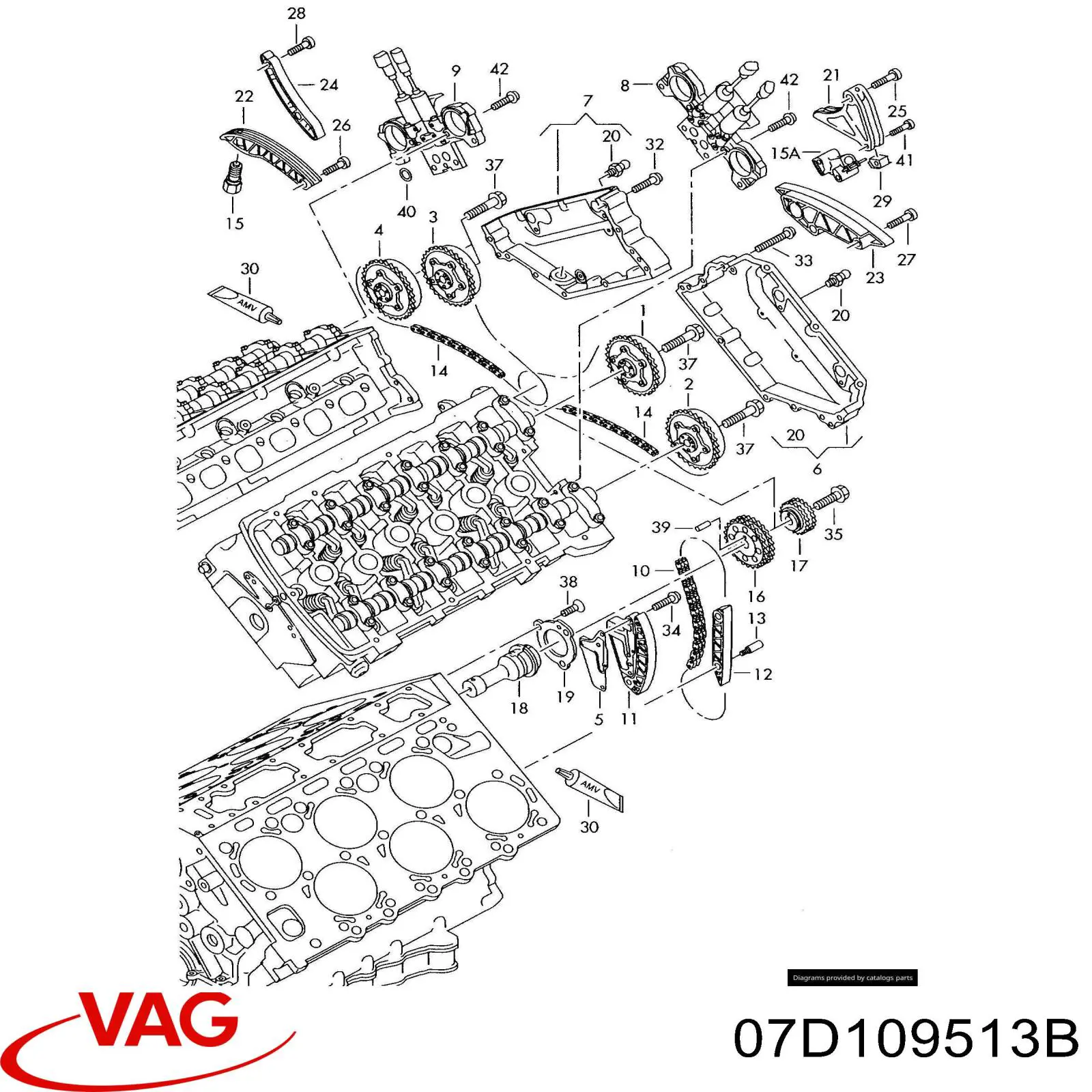  VAG 07D109513B preço, a partir de 41,57 USD