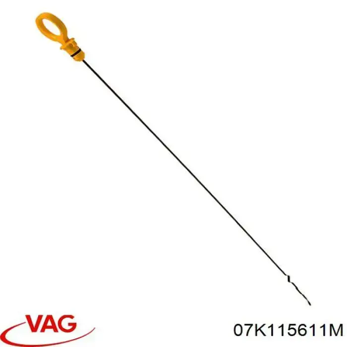 07K115611F VAG Sonda (indicador) do nível de óleo no motor