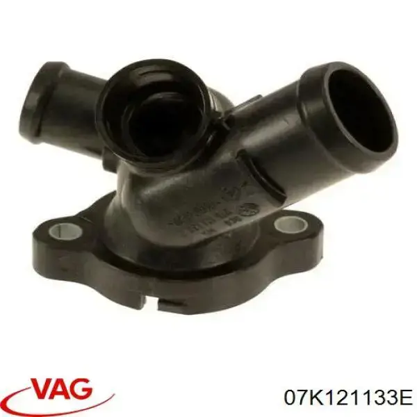 Flange do sistema de esfriamento (união em T) VAG 07K121133E preço, a partir de 12,15 USD
