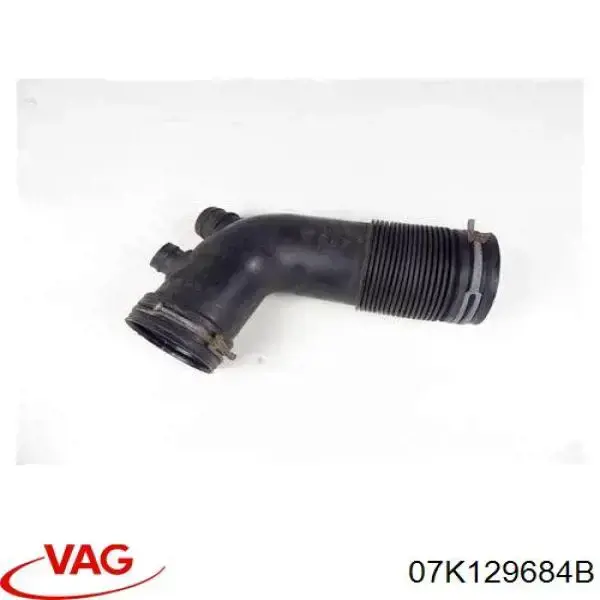 07K129684B VAG Cano derivado de ar do medidor de consumo do ar