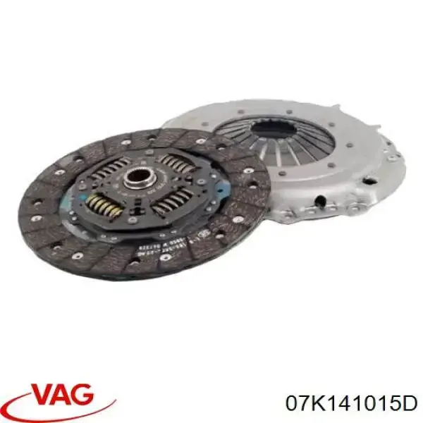 Kit de embraiagem (3 peças) VAG 07K141015D preço, a partir de 319,08 USD