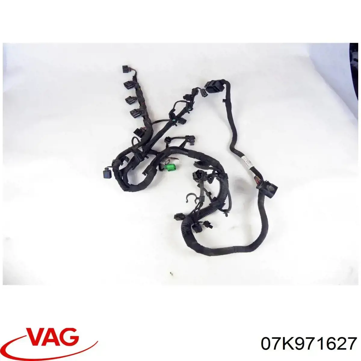 07K971627 VAG Fios isolados da seção de motor