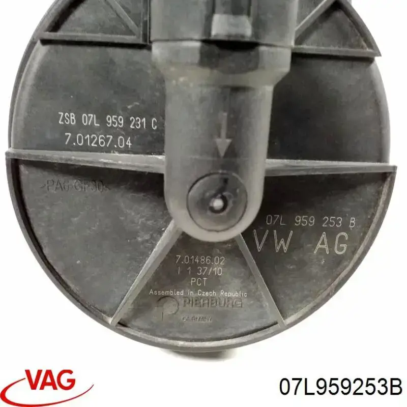 Compre 07L959253B VAG Bomba de ar