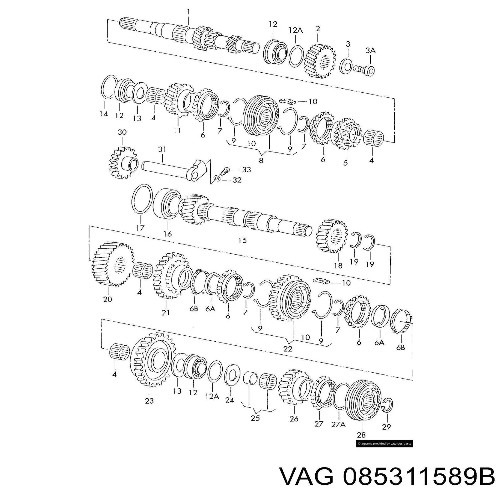  VAG 085311589B preço, a partir de 11,06 USD