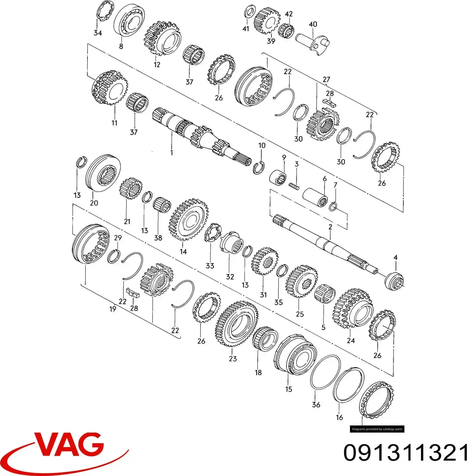  VAG 091311321 preço, a partir de  