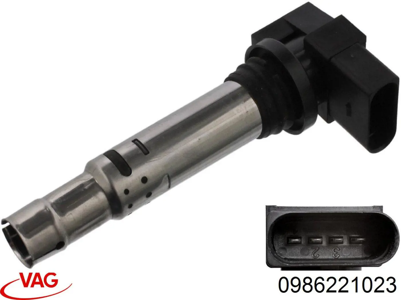 Compre 0986221023 VAG Bobina de ignição