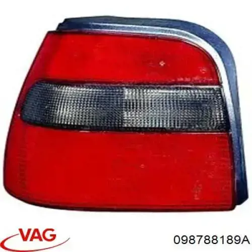 Lanterna traseira esquerda VAG 098788189A preço, a partir de 45,97 USD
