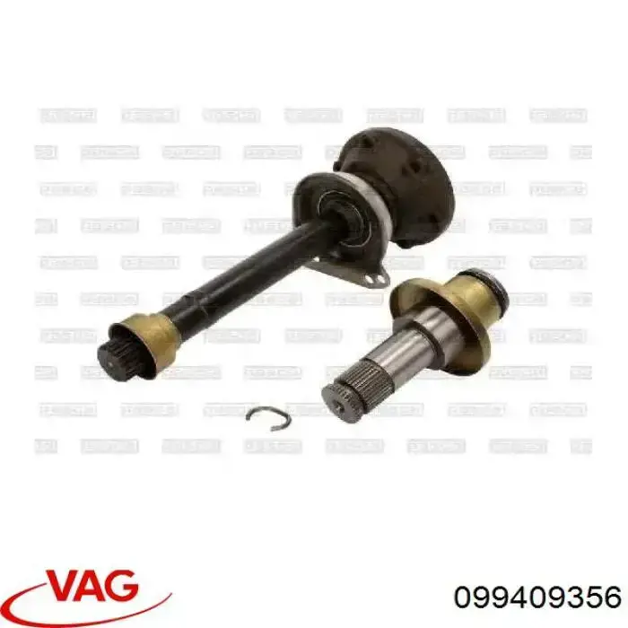 Veio de acionamento do semieixo intermédio VAG 099409356 preço, a partir de  USD