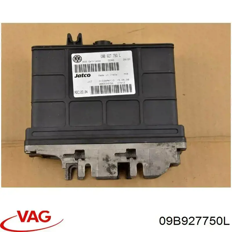 09B927750L VAG Módulo de direção (Centralina eletrônica) da Caixa Automática de Mudança eletrônica
