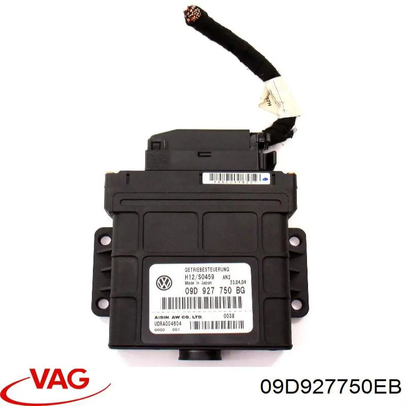 09D927750EB VAG Módulo de direção (Centralina eletrônica) da Caixa Automática de Mudança eletrônica