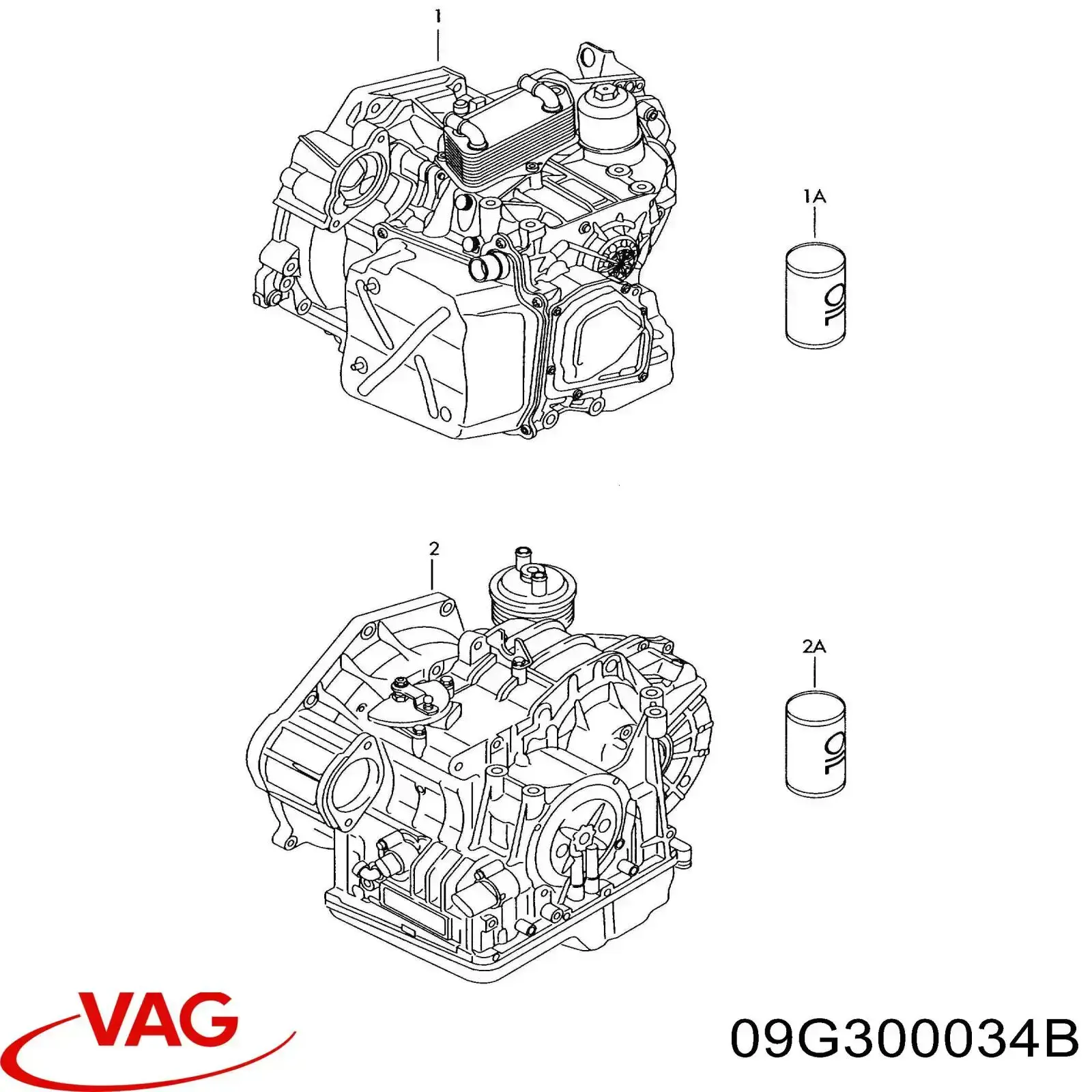 Caixa Automática de Mudança montada VAG 09G300034BX preço, a partir de 11754,17 USD