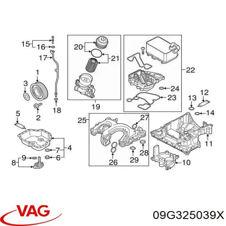 Unidade hidráulica da Caixa Automática de Mudança VAG 09G325039 preço, a partir de 2736,72 USD