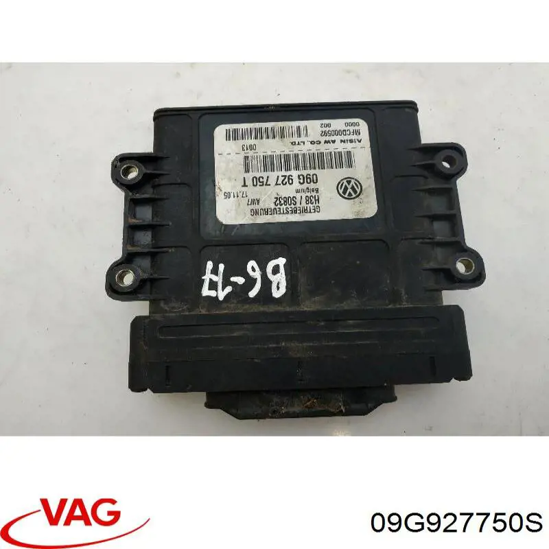 09G927750S VAG Módulo de direção (Centralina eletrônica) da Caixa Automática de Mudança eletrônica