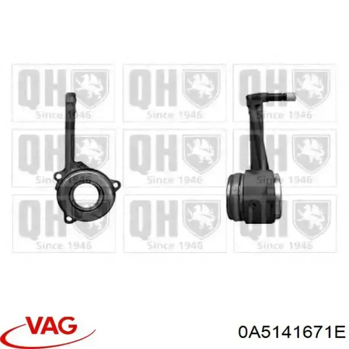 0A5141671E VAG Cilindro de trabalho de embraiagem montado com rolamento de desengate