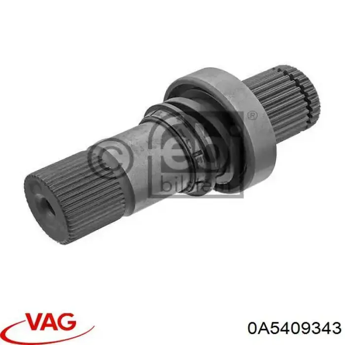Veio de acionamento do semieixo intermédio VAG 0A5409343 preço, a partir de 122,67 USD