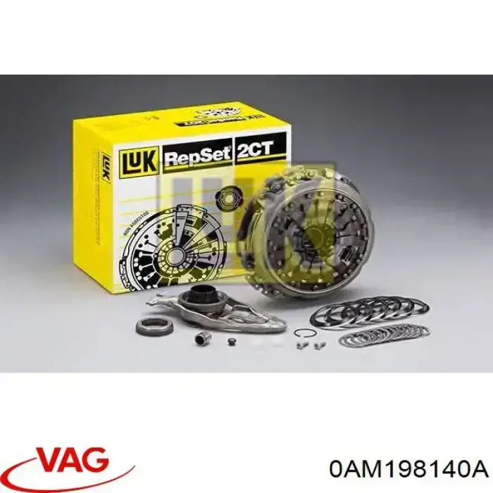 Compre 0AM198140A VAG Kit de embraiagem (3 peças)